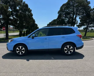 Subaru Forester 2017 do wynajęcia w Tbilisi. Limit przebiegu 250 km/dzień.