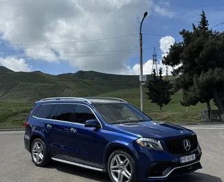 Wnętrze Mercedes-Benz GLS-Class do wynajęcia w Gruzji. Doskonały samochód 7-osobowy. ✓ Skrzynia Automatyczna.