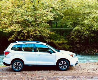 Subaru Forester – samochód kategorii Komfort, SUV, Crossover na wynajem w Gruzji ✓ Bez Depozytu ✓ Ubezpieczenie: OC, SCDW, FDW, Pasażerowie, Od Kradzieży, Bez Depozytu.