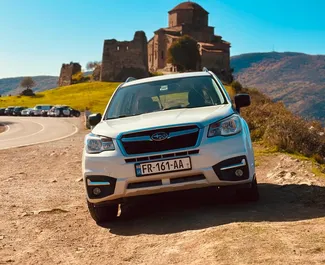 Wynajmij Subaru Forester 2017 w Gruzji. Paliwo: Benzyna. Moc: 192 KM ➤ Koszt od 99 GEL za dobę.