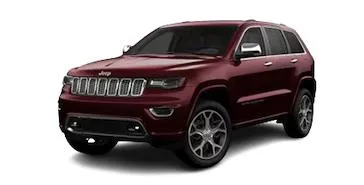 Jeep grand cherokee 2020 red