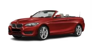 BMW 218i Cabrio 2020 red